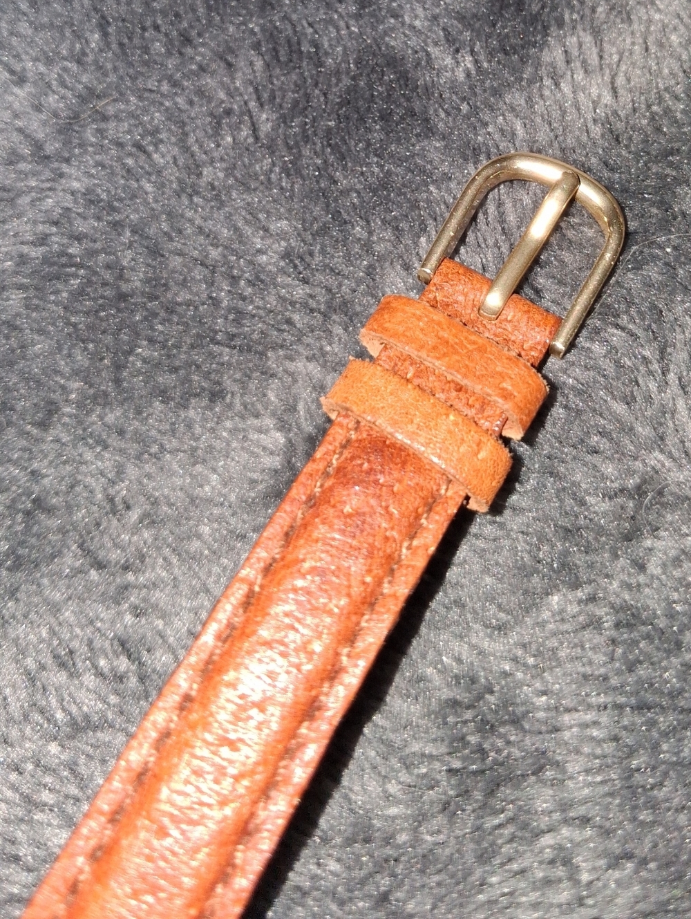 Vintage Never Worn Timex  Moonphase Watch with Leather Band - Picture 6 of 7